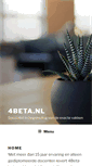 Mobile Screenshot of 4beta.nl